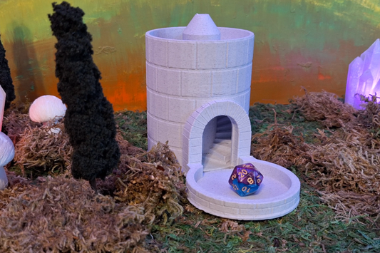 Marble Castle Dice Tower