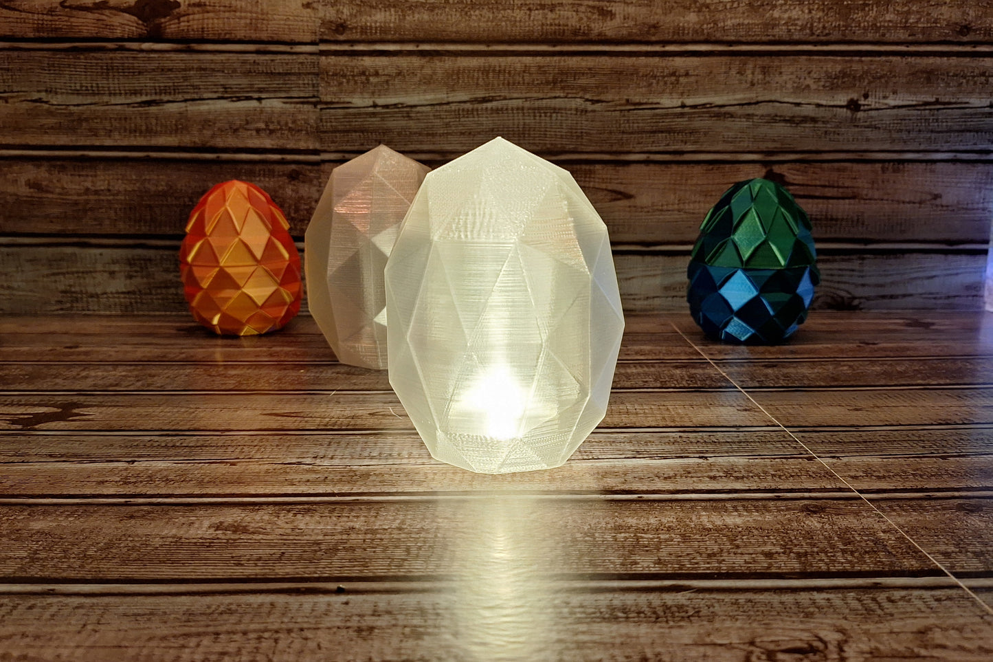 Dragon Egg Lamp - Wired or Wireless - Remotely Controllable