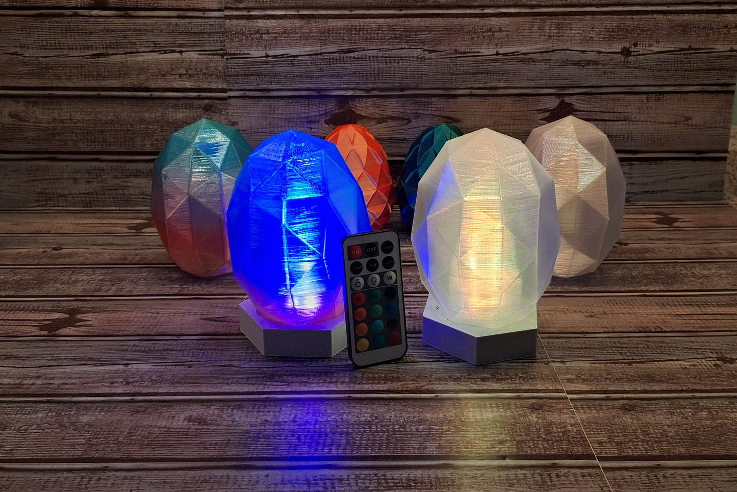 Dragon Egg Lamp - Wired or Wireless - Remotely Controllable