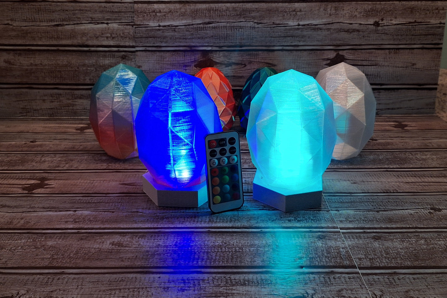 Dragon Egg Lamp - Wired or Wireless - Remotely Controllable