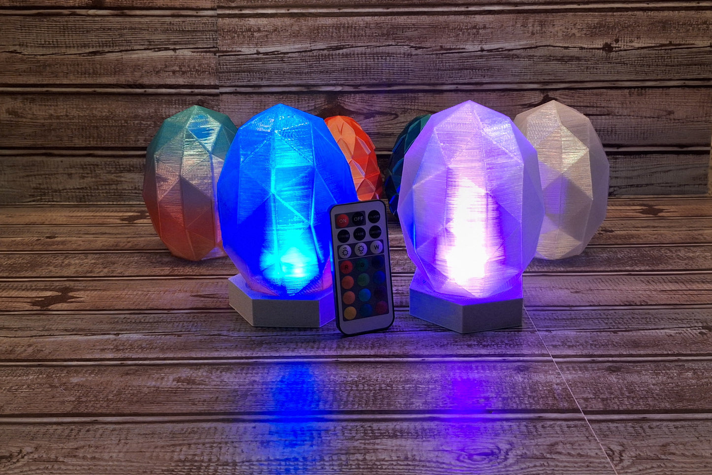 Dragon Egg Lamp - Wired or Wireless - Remotely Controllable