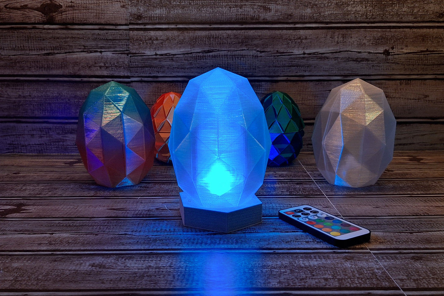 Dragon Egg Lamp - Wired or Wireless - Remotely Controllable