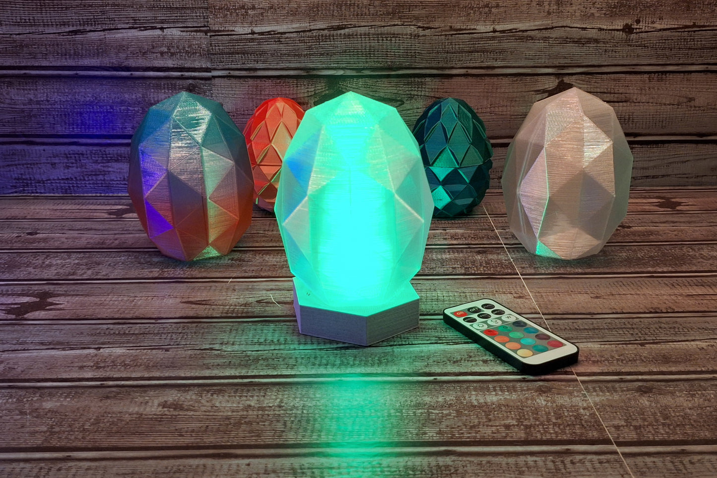 Dragon Egg Lamp - Wired or Wireless - Remotely Controllable