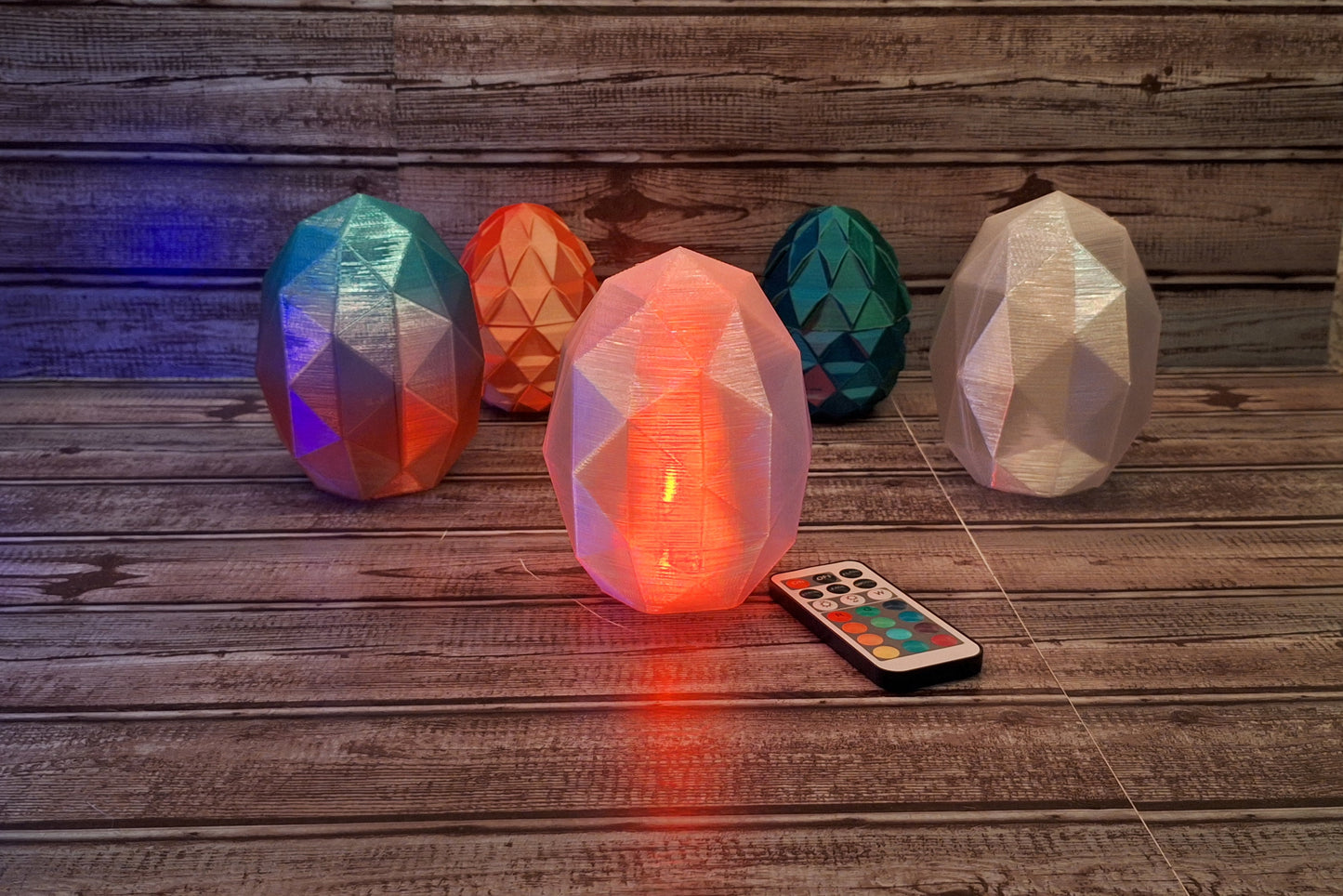 Dragon Egg Lamp - Wired or Wireless - Remotely Controllable