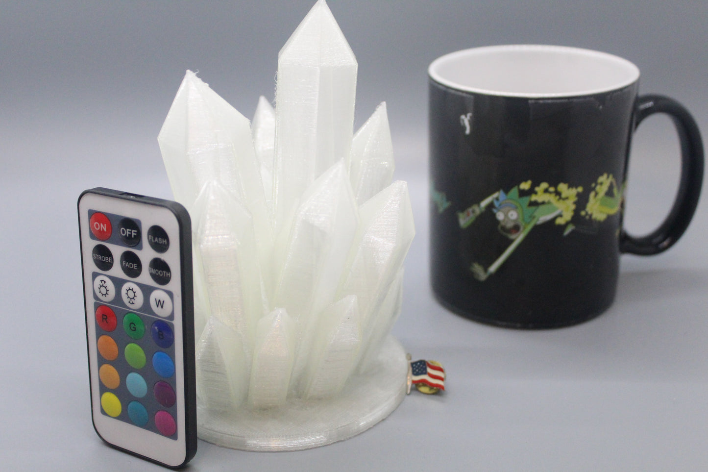 Wireless Crystal Lamp - 3D Printed